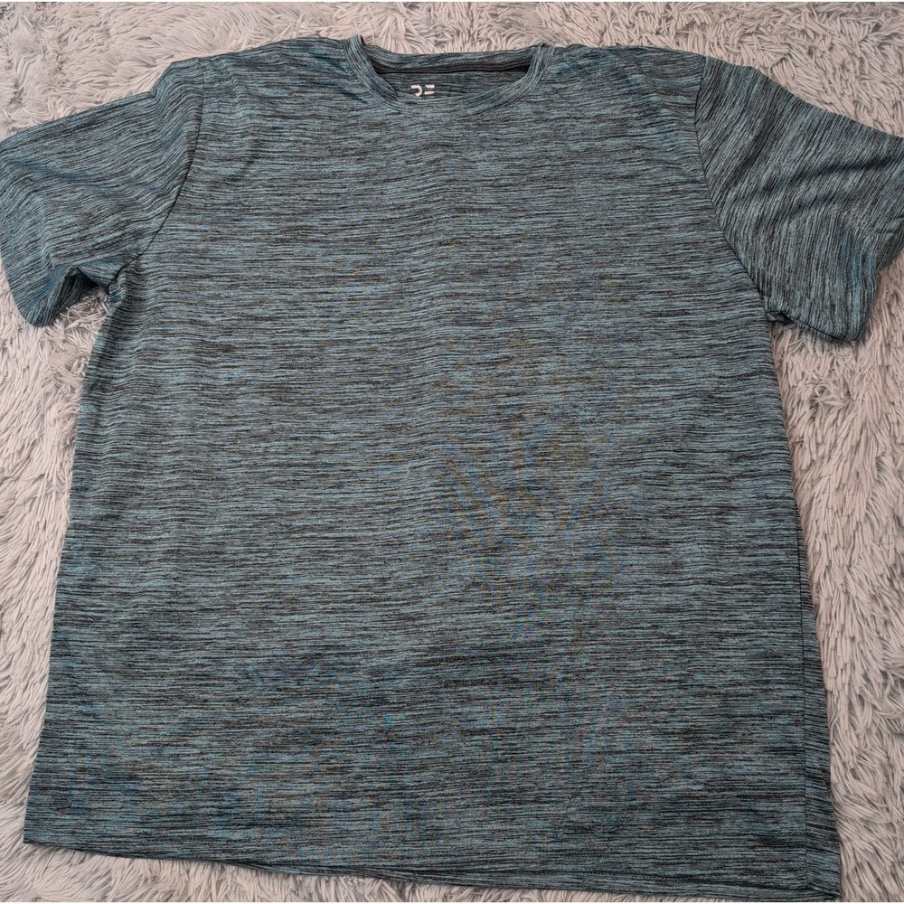 RE Performance Shirt Mens XL Tee Short Sleeve Marled Active Athletic Running